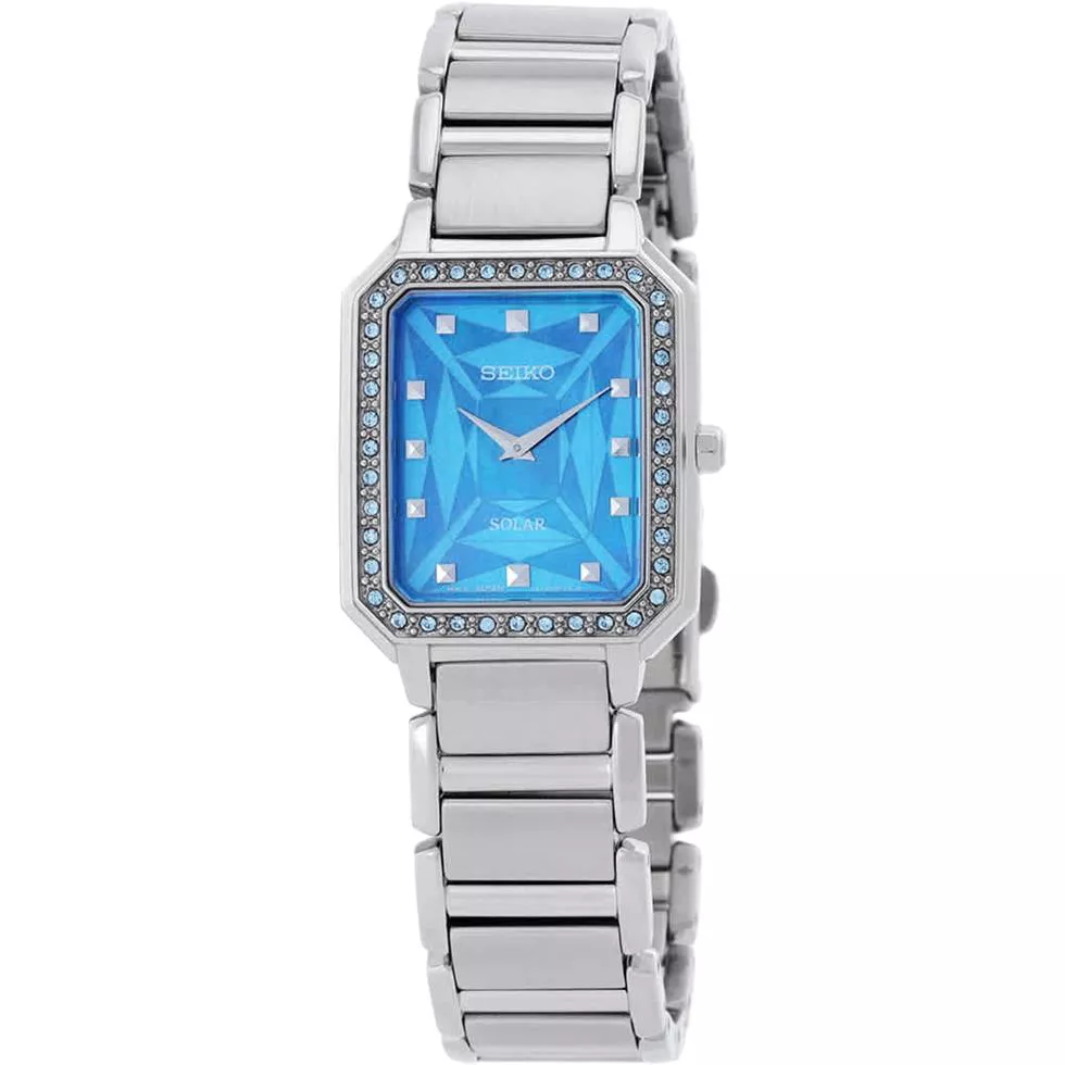 Seiko SUP451P1 Essentials Crystal Blue Watch 25mm